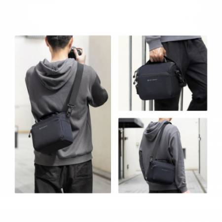 K&F Concept KF4428 Camera Sling Bag 5 l - torba fotograficzna typu sling - przykład użycia